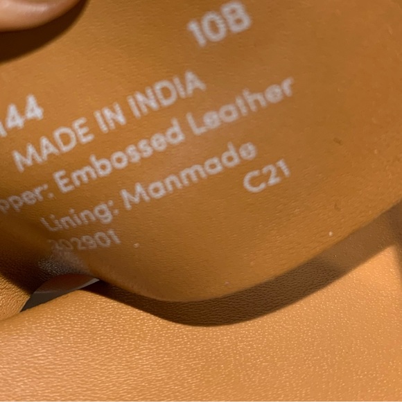 Cole Haan Grand 360 strappy sandals with metallic snakeskin detail size 10 - Picture 9 of 11